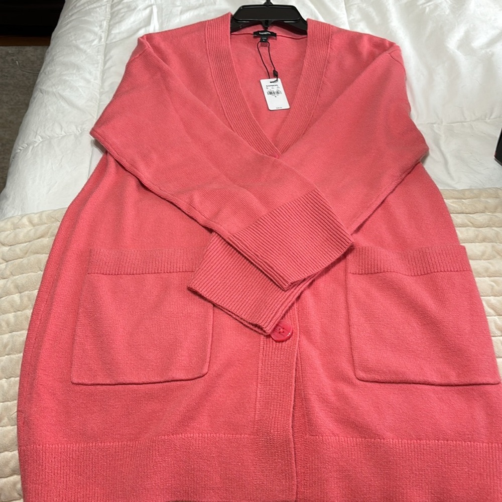 Patch Pocket Button Front Cardigan. - image 4